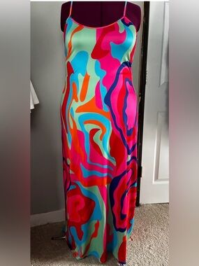 Women's Multicolor Abstract Print Cami Top